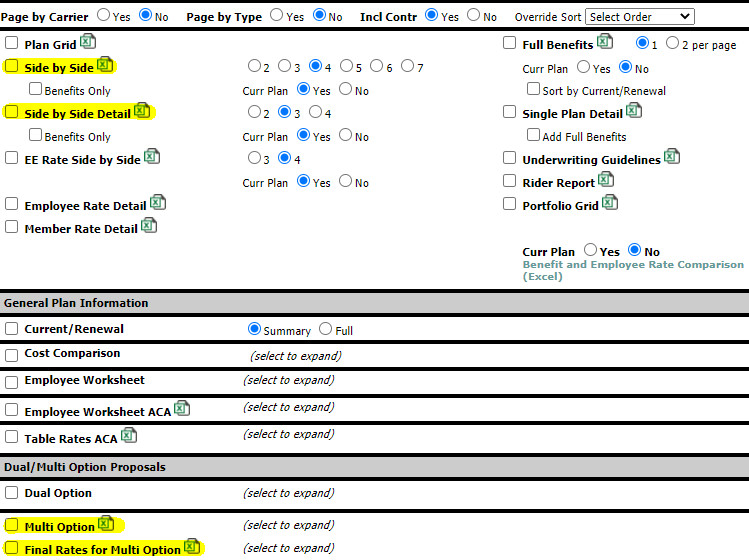 bpQuote Adds 4 Reports to New Multi-Tab Excel Export Option