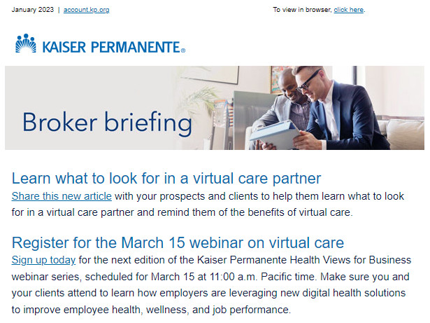 Kaiser Permanente: New Downloadable Resources for Virtual Care, Fitness, and Cervical Cancer Awareness